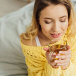 4 Reasons You Should be Drinking Collagen Tea woman drinking collagen tea for radiant skin, collagen for skin, tea with collagen, healthy tea, tea for skin